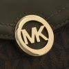 マイケルコース 三つ折り財布 レディース FULTON トライフォールド ウォレット エクストラスモール グリーン MICHAEL KORS 35T0GFTP0B OLIVE