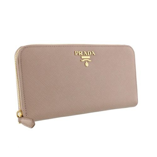 プラダ 長財布 レディース SAFFIANO METAL ORO サフィアーノメタル 