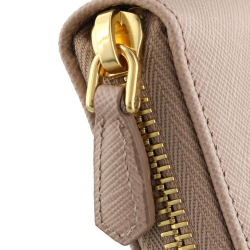 プラダ 長財布 レディース SAFFIANO METAL ORO サフィアーノメタル 