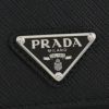 プラダ 三つ折り財布 メンズ トライアングルロゴ ブラック PRADA 2MH042 QHH F0002 NERO