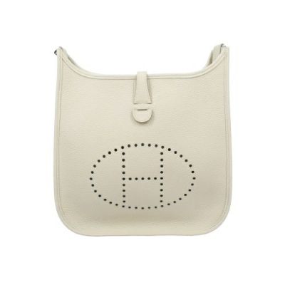 エルメス エヴリンIII PM ベトン トリヨンクレマンス シルバー金具 B刻印 HERMES Evelyne3 PM