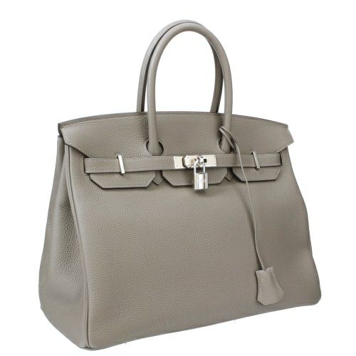 A*)様 美品 エルメス HERMES バーキン35 トスカ シルバー金具 トゴ