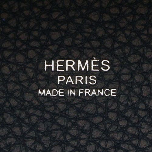 エルメス ピコタン・ロック18 PM ブルードゥ・プルス トリヨンクレマンス シルバー金具 B刻印 HERMES Picotin PM