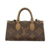 ルイヴィトン ハンドバッグ モノグラム オンザゴー EW ブラウン LOUIS VUITTON M46653