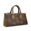 ルイヴィトン ハンドバッグ モノグラム オンザゴー EW ブラウン LOUIS VUITTON M46653