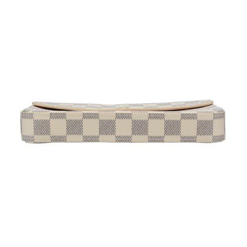 ルイヴィトン ショルダーバッグ ダミエ･アズール ポシェット・フェリシー ホワイト LOUIS VUITTON N40491