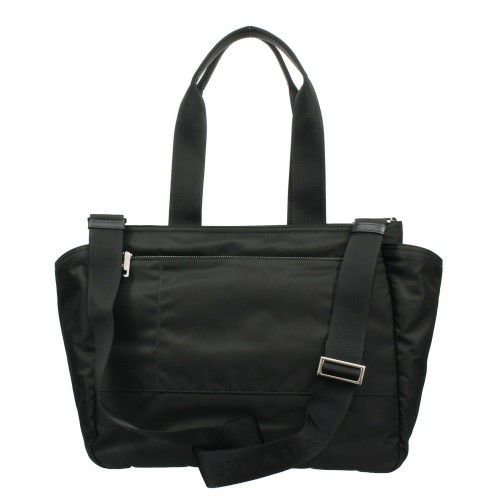 プラダ マザーズバッグ ベビーバッグ レディース ブラック PRADA 