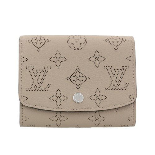 ルイヴィトン 二つ折り財布 マヒナ ポルトフォイユ・イリス ピンク LOUIS VUITTON M62542 ガレ
