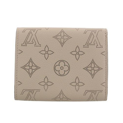 ルイヴィトン 二つ折り財布 マヒナ ポルトフォイユ・イリス ピンク LOUIS VUITTON M62542 ガレ