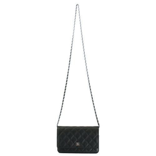 シャネル ショルダーバッグ レディース ココマーク ブラック CHANEL AP0250 Y01588 C3906