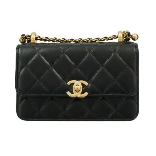 シャネル ショルダーバッグ レディース ココマーク ブラック CHANEL AS2615 B05973 94305 ブラック