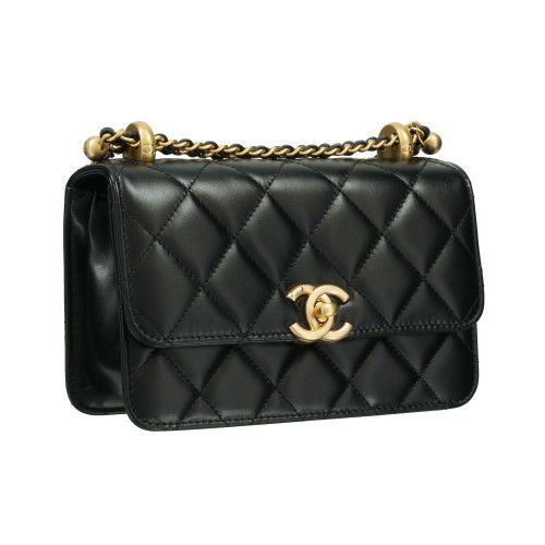 シャネル ショルダーバッグ レディース ココマーク ブラック CHANEL AS2615 B05973 94305 ブラック