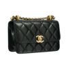 シャネル ショルダーバッグ レディース ココマーク ブラック CHANEL AS2615 B05973 94305 ブラック