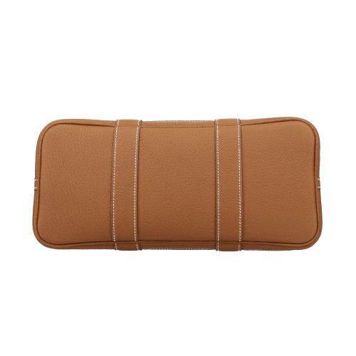 エルメス ガーデンパーティ30 TPM ゴールド ネゴンダ シルバー金具 B 