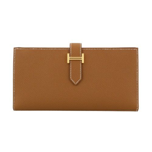 エルメス カードケース 名刺入れ カルヴィ ブラウン HERMES 