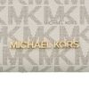 マイケルコース コインケース レディース ホワイト/ブラウン MICHAEL KORS 35H9GTVZ2B VANILLA