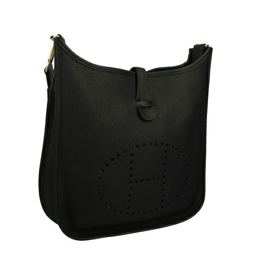 エルメス エヴリンIII PM ノワール トリヨンクレマンス ゴールド金具 B 