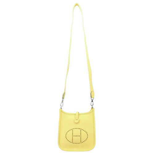 エルメス エヴリンアマゾン TPM レモンチェッロ トリヨンクレマンス シルバー金具 B刻印 HERMES Evelyne TPM