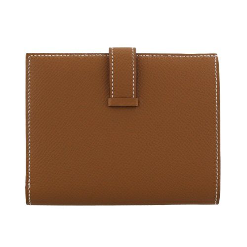 エルメス ベアンコンパクト ゴールド ヴォーエプソン ゴールド金具 B刻印 HERMES BEANT COMPACT | GINZA  LoveLove（ラブラブ）