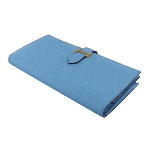 エルメス ベアンスフレ セレステ ヴォーエプソン ゴールド金具 B刻印 