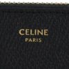 セリーヌ 二つ折り財布 レディース ブラック スモール ジップウォレット エッセンシャル CELINE 10L203BEL 38NO BLACK