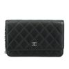 シャネル チェーンウォレット レディース ブラック CHANEL AP0250 Y01480 C3906