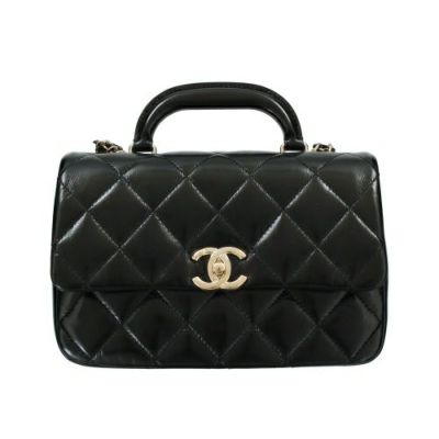 シャネル ハンドバッグ レディース ブラック CHANEL AS4654 Y60767 