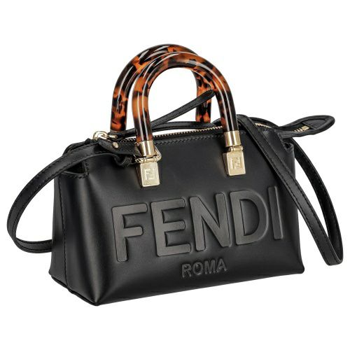 フェンディ ハンドバッグ レディース ブラック バイ ザ ウェイ ミニFENDI 8BS067 0ABVL F0KUR