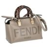 フェンディ ハンドバッグ レディース グレー バイ ザ ウェイ ミニFENDI 8BS067 0ABVL F0E65