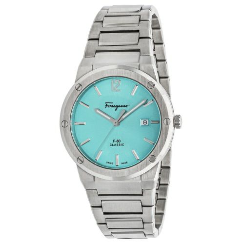 フェラガモ 腕時計 メンズ ライトブルー F-80CLASSIC FERRAGAMO
