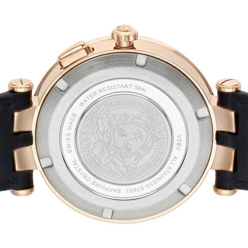 ヴェルサーチ 腕時計 メンズ ダークブラウン V-RACEDUALTIME VERSACE VEBV00722