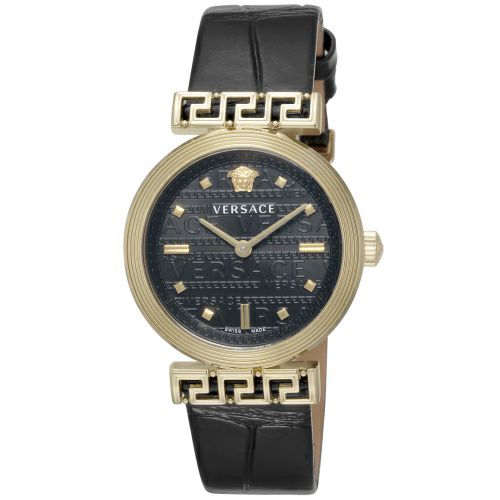 ヴェルサーチ 腕時計 レディース MEANDER ブラック Versace ヴェルサーチ 腕時計 レディース ブラック MEANDER VERSACE
