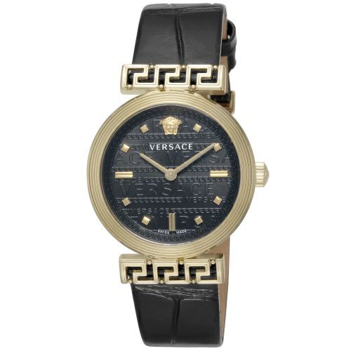 ヴェルサーチ 腕時計 レディース ブラック MEANDER VERSACE VELW01122