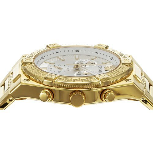ヴェルサーチ 腕時計 メンズ ブラック SPORTYGRECA VERSACE