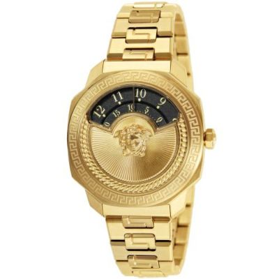 ヴェルサーチ 腕時計 ユニセックス ブラック DYLOS VERSACE VQU050015