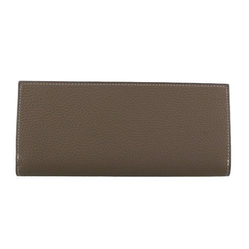 ボナベンチュラ 長財布 レディース エトープ×イエロー ベルテッド マルチ ロング ウォレット シュリンクレザー BONAVENTURA BWAT32 ETYE