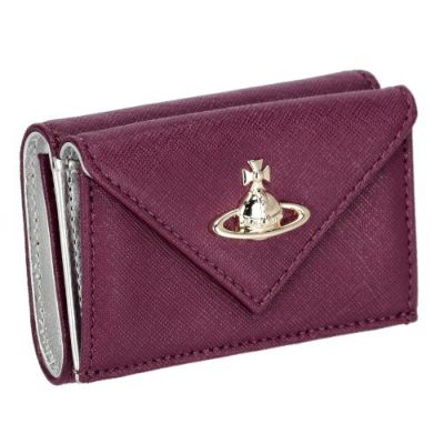 ヴィヴィアンウエストウッド 三つ折り財布 レディース パープル Vivienne Westwood 51150009 J401 PURPLE |  GINZA LoveLove（ラブラブ）