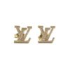ルイヴィトン ピアス ピアス･LVアイコニック ストラス LOUIS VUITTON M00609 ゴールド