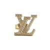 ルイヴィトン ピアス ピアス･LVアイコニック ストラス LOUIS VUITTON M00609 ゴールド