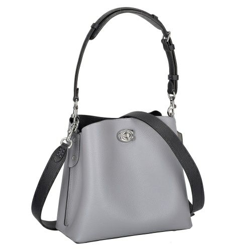 コーチ ショルダーバッグ レディース グレー/ブルー マルチ COACH 