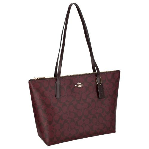 コーチ アウトレット トートバッグ レディース ボルドー COACH OUTLET 