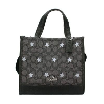 コーチ アウトレット トートバッグ レディース シルバー/スモーク/ブラックマルチ COACH OUTLET CO972 SVWFV