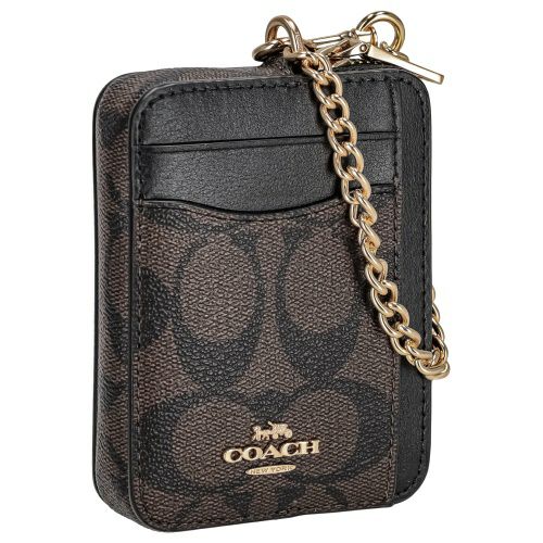 コーチ アウトレット フラグメントケース レディース ブラウン/ブラック COACH OUTLET C0058 IMAA8