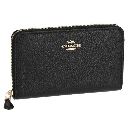 コーチ アウトレット 長財布 レディース ブラック COACH OUTLET C4124 IMBLK