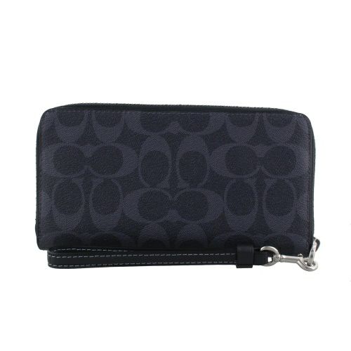 コーチ アウトレット 長財布 レディース ネイビー COACH OUTLET C4452 SVN2V