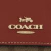 コーチ アウトレット 三つ折り財布 レディース カーキ/テラコッタ COACH OUTLET CF369 IMS4L