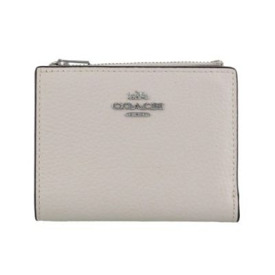 コーチ アウトレット 二つ折り財布 レディース チョーク COACH OUTLET CM315 SV/HA