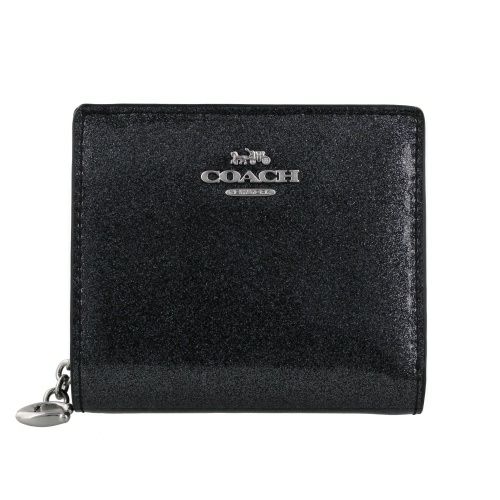 コーチ アウトレット 二つ折り財布 レディース シルバー/ガンメタル COACH OUTLET CP428 SV/GM