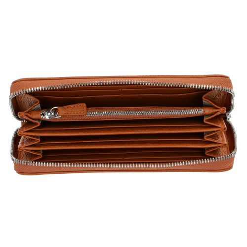 ジャンニ キアリーニ 長財布 レディース ブラウン GIANNI