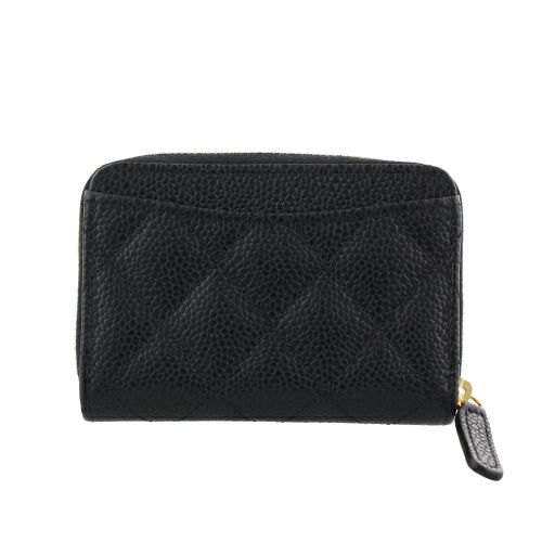 メンズにもおすすめ】ブラックメタル☆コインパース (CHANEL